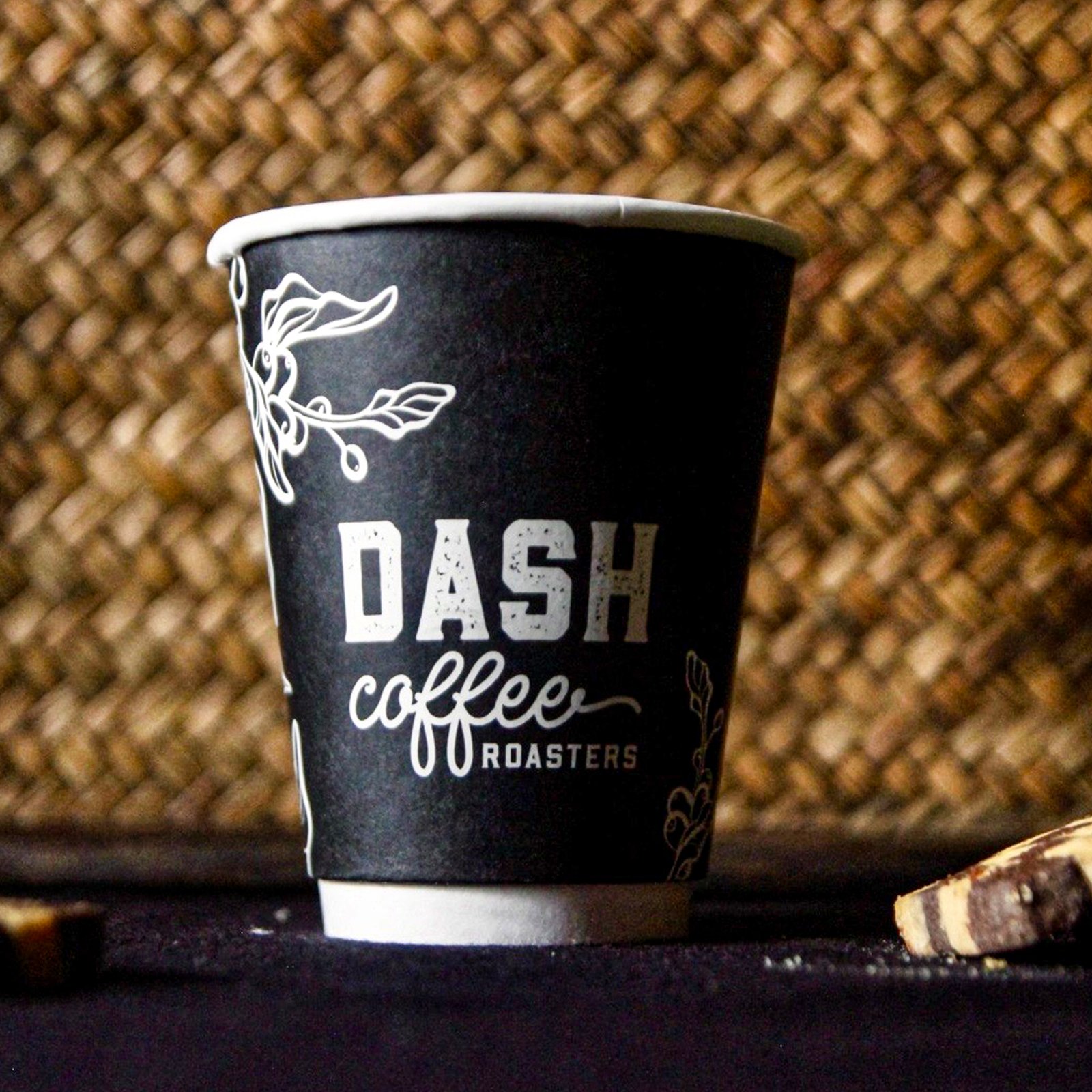 Custom double wall coffee cup